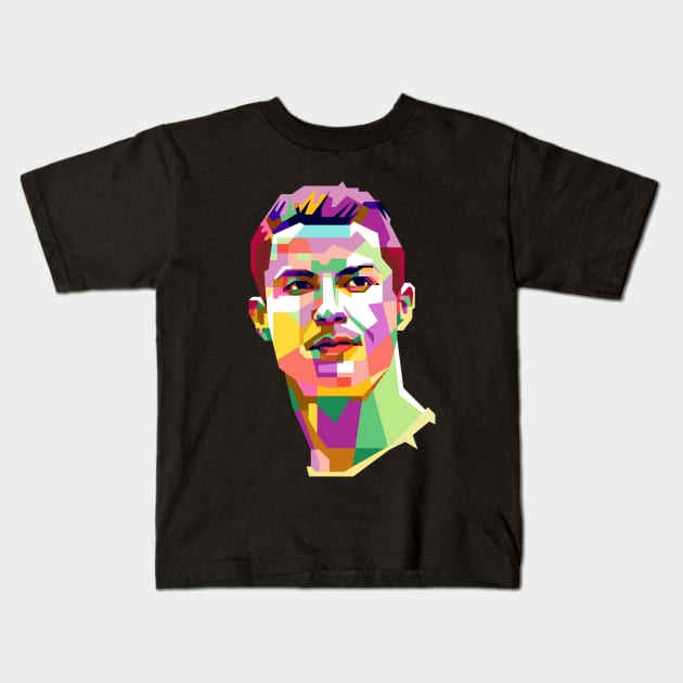 CR7 Kids T-Shirt by BarnawiMT